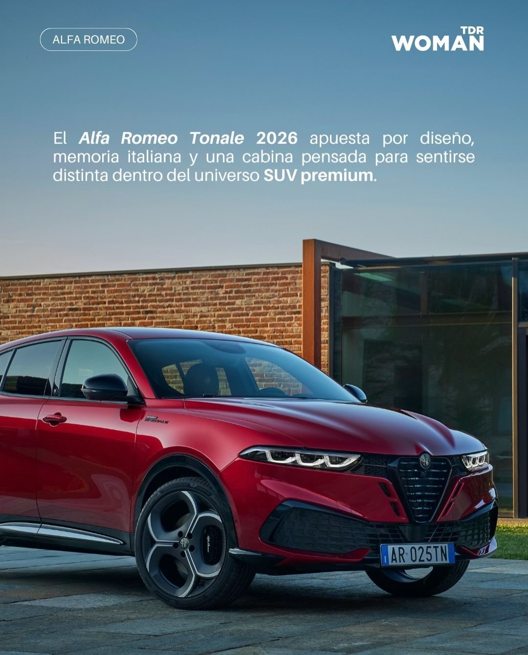 The Tonale by @alfaromeo_mx refreshes its design without losing what makes it feel unmistakably Alfa Romeo: the Scudetto, the compact silhouette, the nods to the Biscione and a cabin where technology is there, but doesn’t take over the whole conversation.
It also feels different on the road: the wheels sit a little farther apart, which helps reduce body roll and improve cornering support. In the end, it keeps that Alfa Romeo mix of design, driving and emotion, but brings it into a compact SUV made for everyday life.
_____
El Tonale de @alfaromeo_mx refresca su diseño sin perder eso que lo hace Alfa Romeo: el Scudetto, la silueta compacta, los guiños al Biscione y una cabina donde la tecnología está ahí, pero no se roba toda la conversación.
También se siente distinto al manejarlo: las ruedas van un poco más separadas entre sí, y eso ayuda a reducir el balanceo y mejorar el apoyo en curvas. Al final, conserva esa mezcla de diseño, manejo y emoción de Alfa Romeo, pero la lleva a una SUV compacta pensada para todos los días.
#alfaromeo #alfaromeotonale #tdrwoman